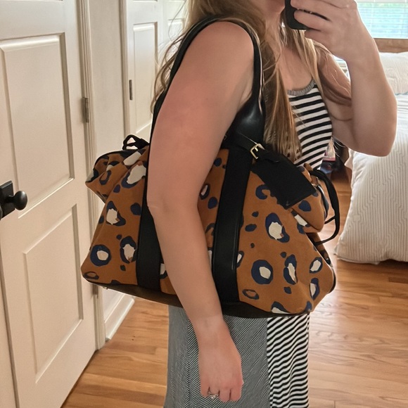 3.1 Phillip Lim for Target Weekend Duffle Bag - Jaguar Print - Picture 3 of 16